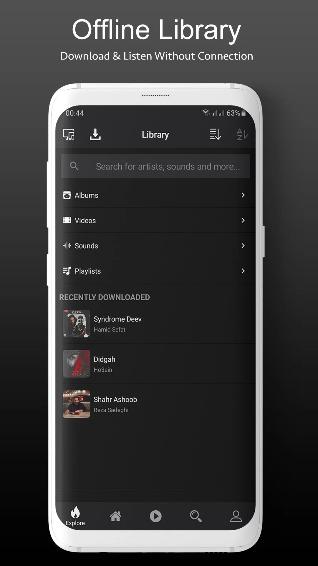 Music Social Network & Streaming Platform SaaS (Android)