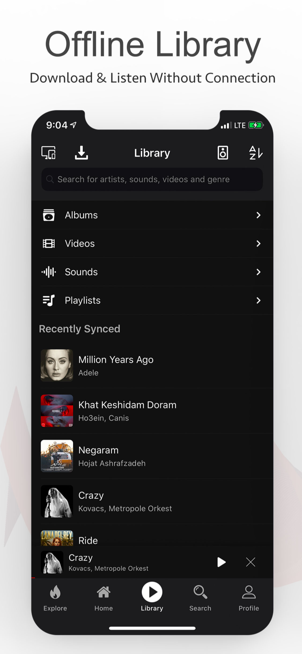 Music Social Network & Streaming Platform SaaS (iOS)