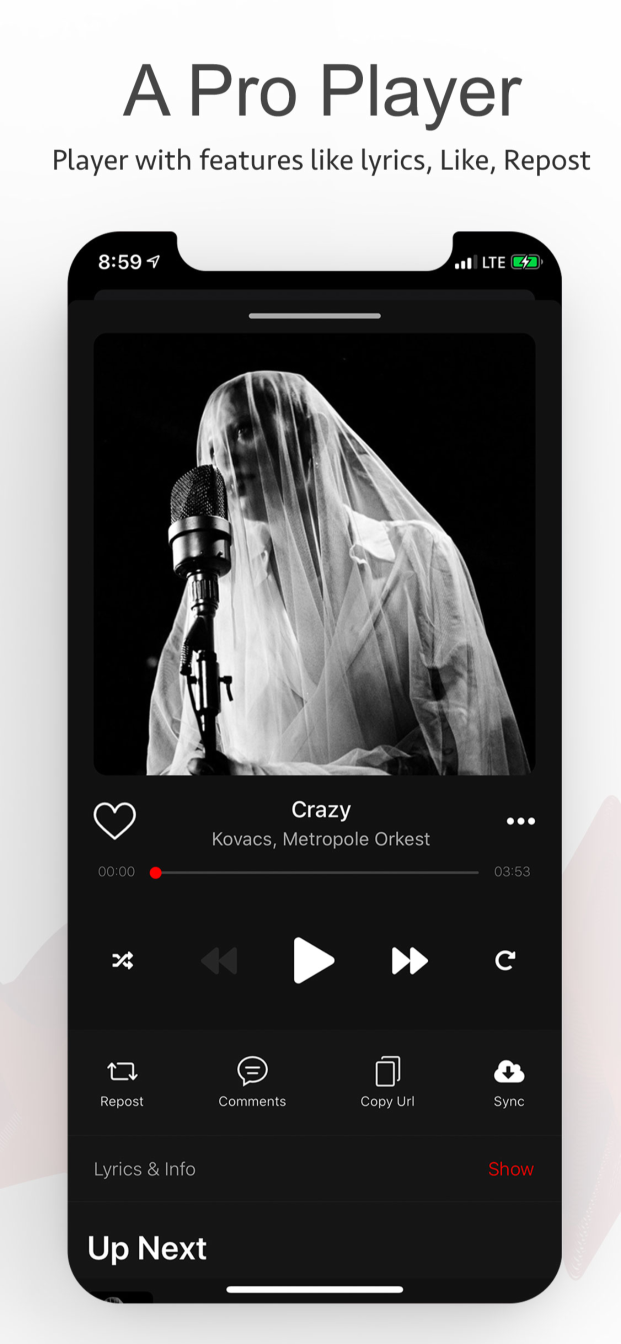 Music Social Network & Streaming Platform SaaS (iOS)